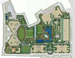 Master plan of Lodha Adrina